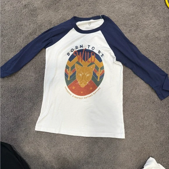 Parks Project Long Free People 3/4 sleeve shirts - Picture 5 of 6